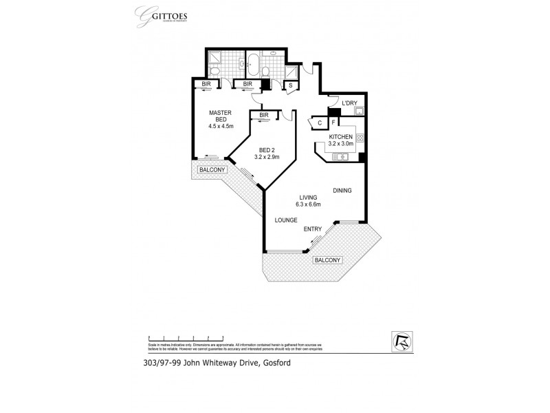 303/97-99 John Whiteway Drive, Gosford NSW 2250