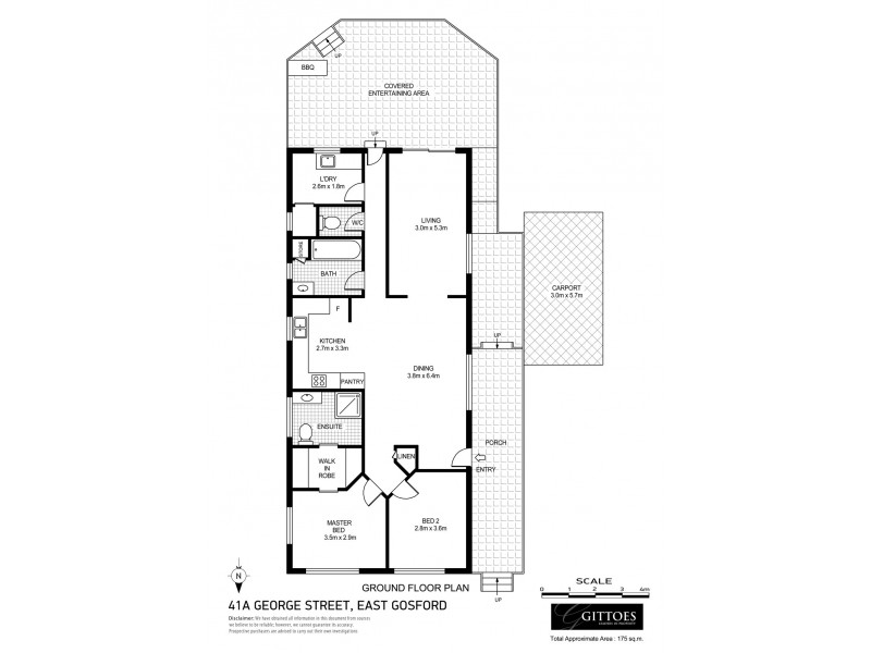 41A George Street, East Gosford NSW 2250 Floorplan