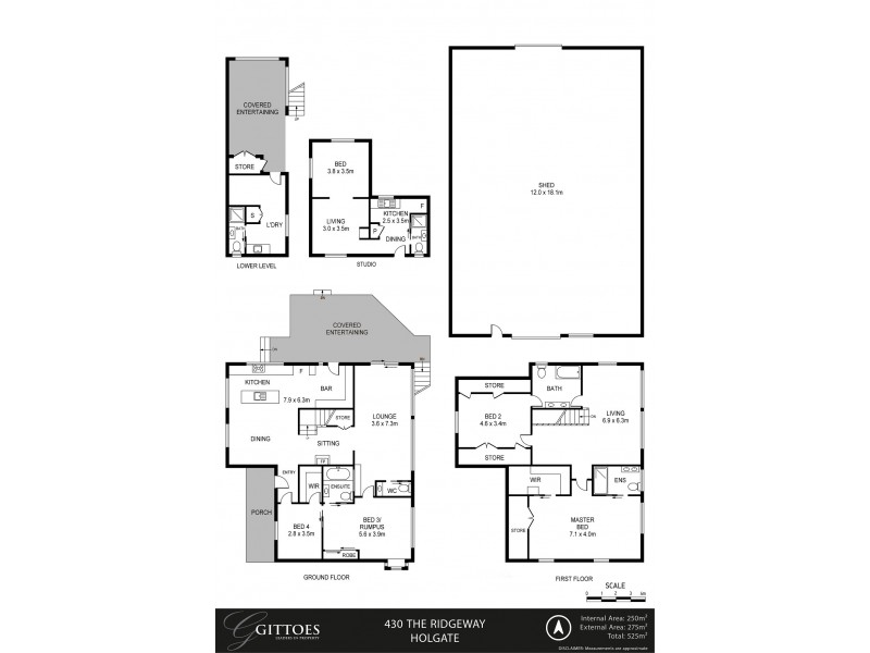 430 The Ridgeway, Holgate NSW 2250 Floorplan