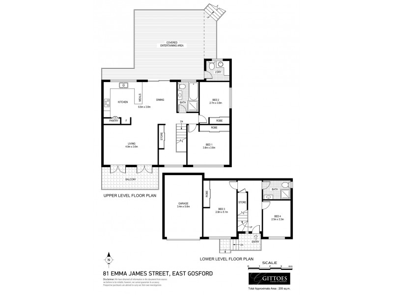 81 Emma James Street, East Gosford NSW 2250 Floorplan