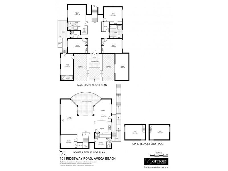 104 Ridgway Road, Avoca Beach NSW 2251 Floorplan