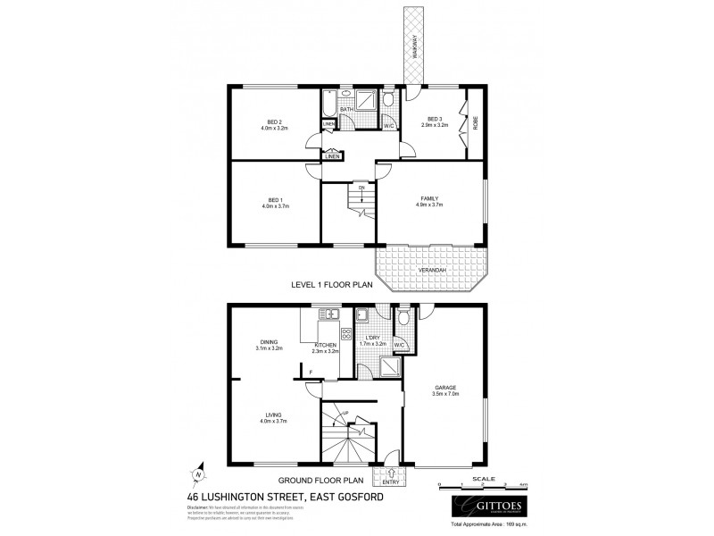 46 Lushington Street, East Gosford NSW 2250 Floorplan