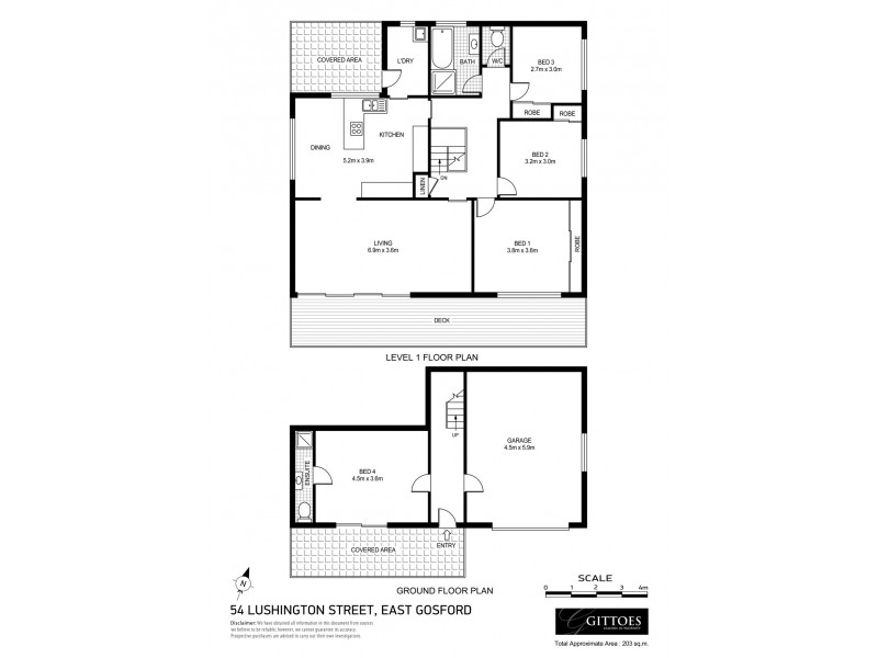54 Lushington Street, East Gosford NSW 2250 Floorplan
