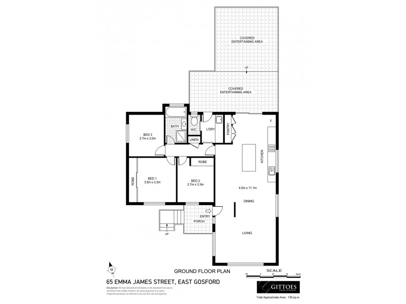 65 Emma James Street, East Gosford NSW 2250 Floorplan