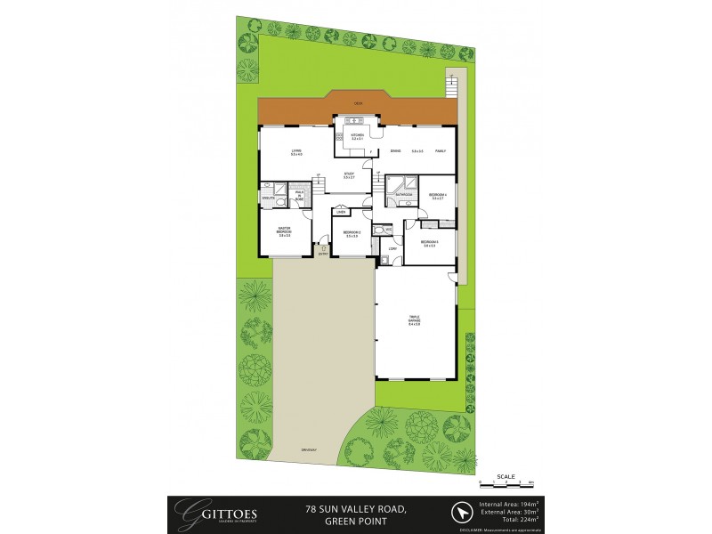 78 Sun Valley Road, Green Point NSW 2251 Floorplan