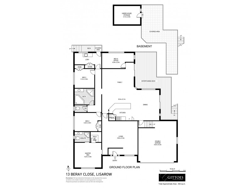 13 Beray Close, Lisarow NSW 2250 Floorplan