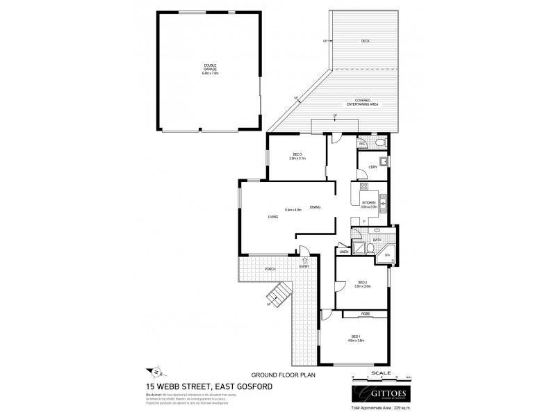 15 Webb Street, East Gosford NSW 2250 Floorplan
