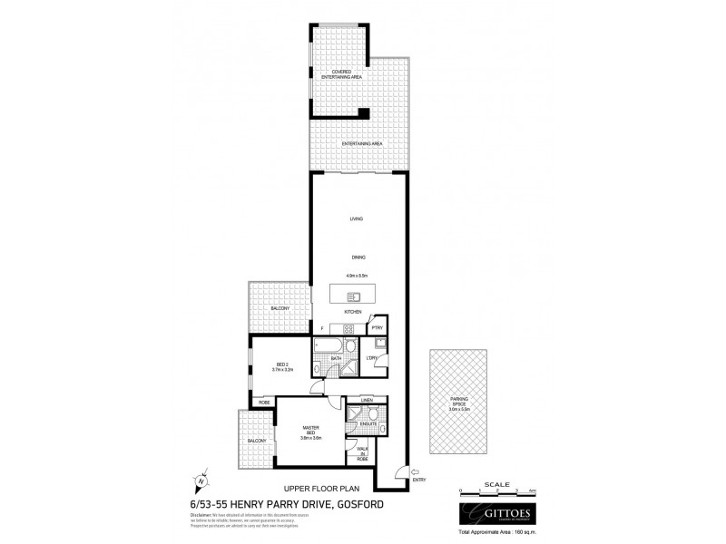 6/53-55 Henry Parry Drive, Gosford NSW 2250 Floorplan