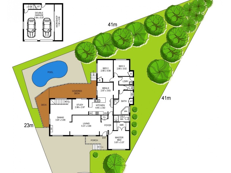 2 Curtis Close, Green Point NSW 2251 Floorplan