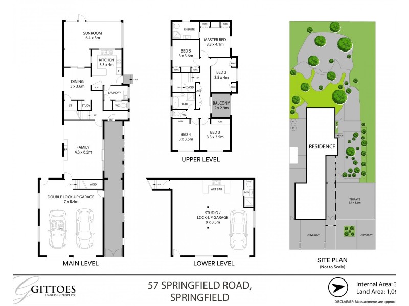 57 Springfield Road, Springfield NSW 2250 Floorplan