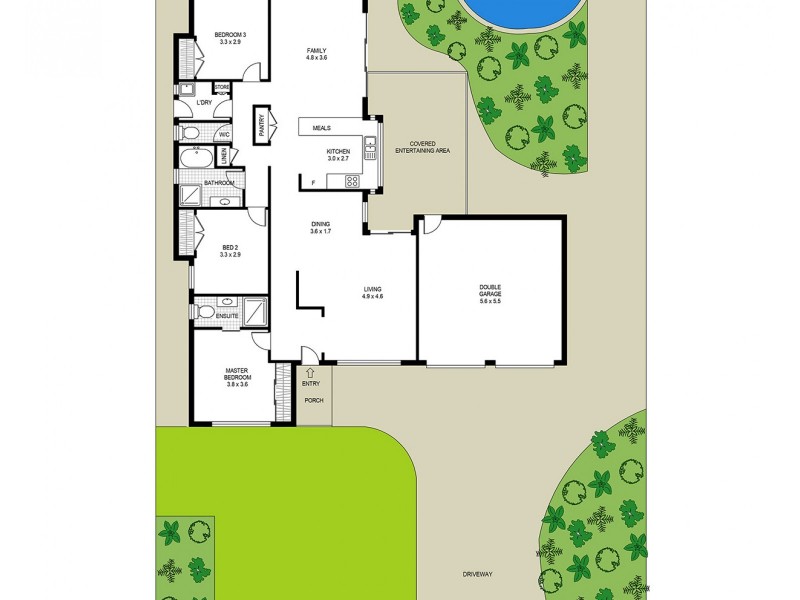 53 James Sea Drive, Green Point NSW 2251 Floorplan