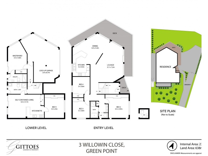 3 Willowin Close, Green Point NSW 2251 Floorplan