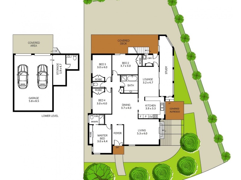 14 Beveridge Drive, Green Point NSW 2251 Floorplan