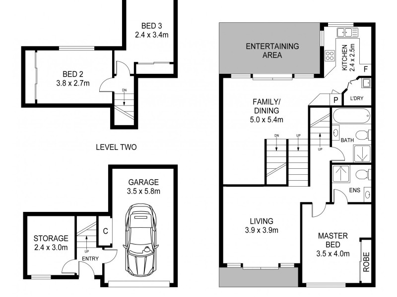 5/4 St George Street, Gosford NSW 2250 Floorplan
