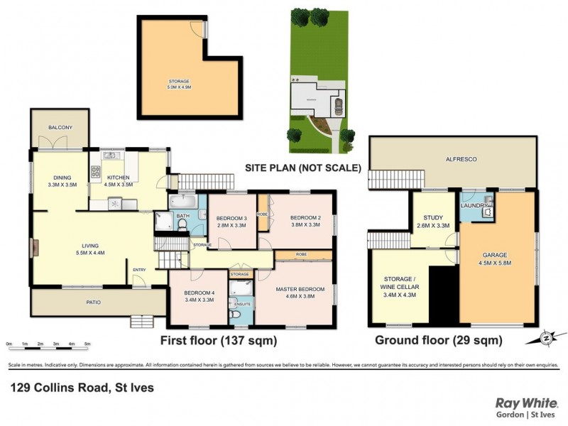 129 Collins Road, St Ives NSW 2075 Floorplan