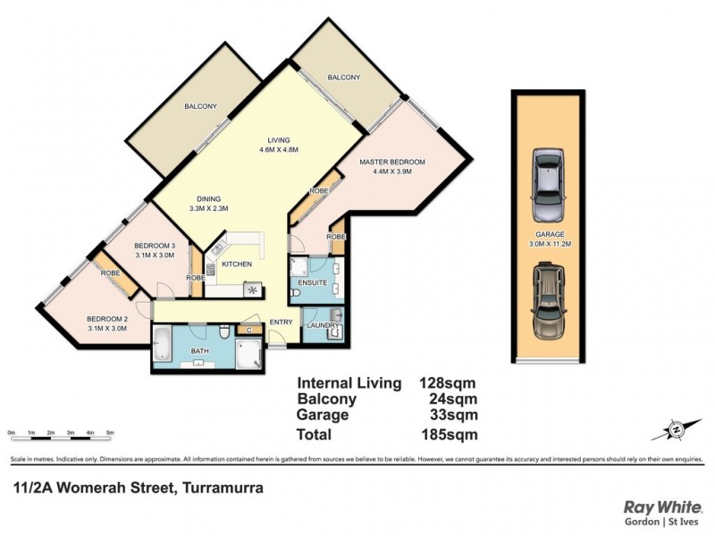 11/2A Womerah Street, Turramurra NSW 2074 Floorplan
