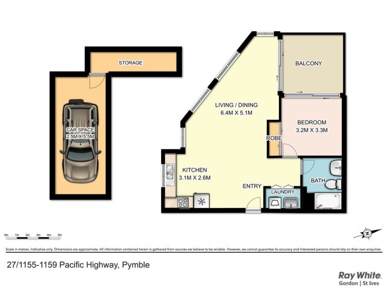 27/1155-1159 Pacific Highway, Pymble NSW 2073 Floorplan