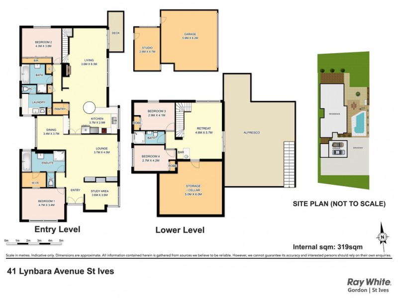 41 Lynbara Avenue, St Ives NSW 2075 Floorplan