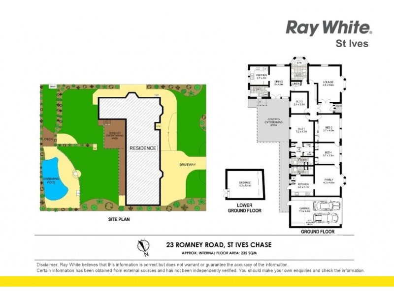 23 Romney Road, St Ives Chase NSW 2075 Floorplan