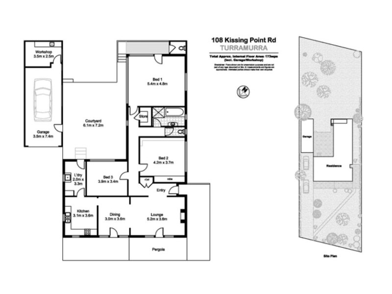 108 Kissing Point Road, Turramurra NSW 2074 Floorplan