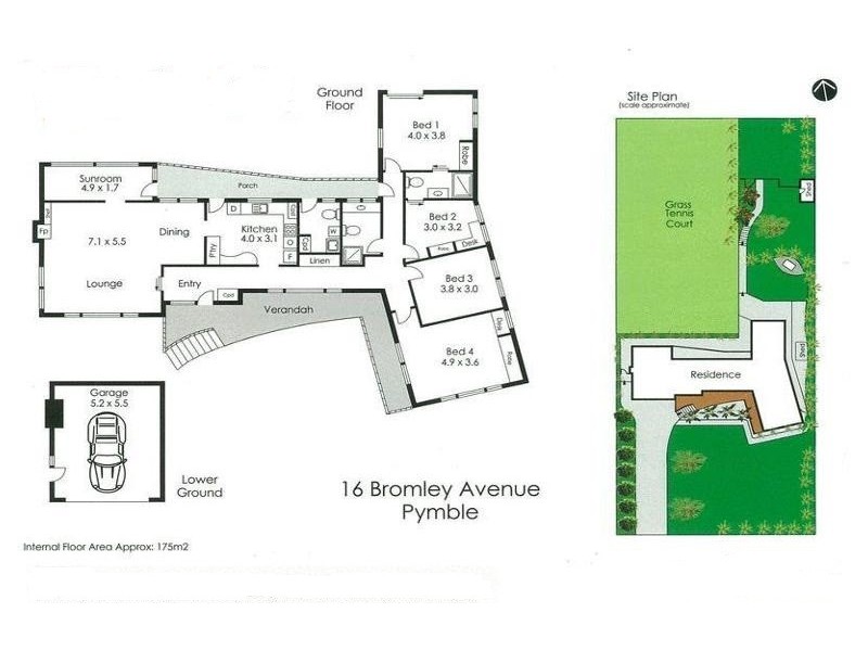16 Bromley Avenue, Pymble NSW 2073 Floorplan