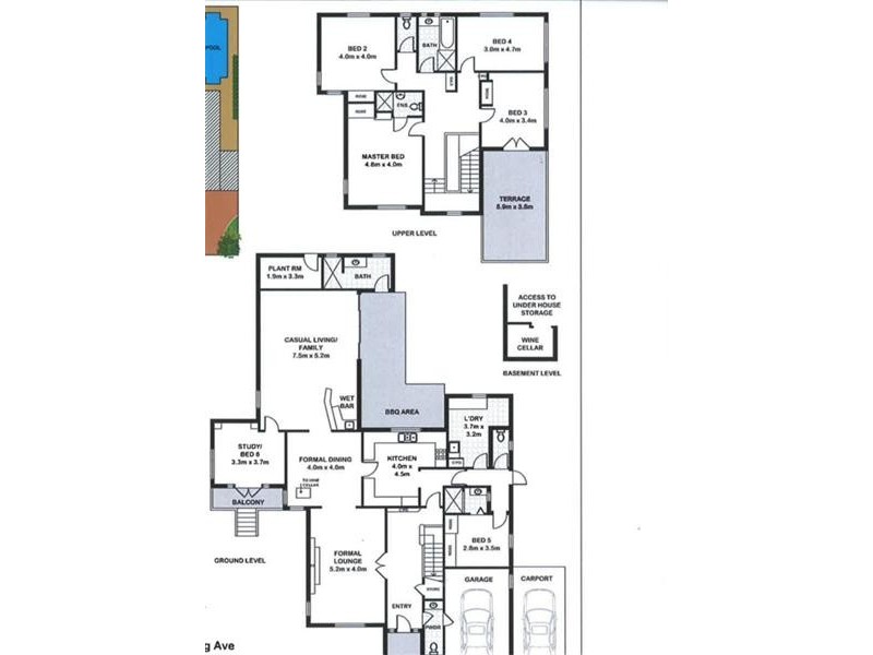 4 Laing Avenue, Killara NSW 2071 Floorplan