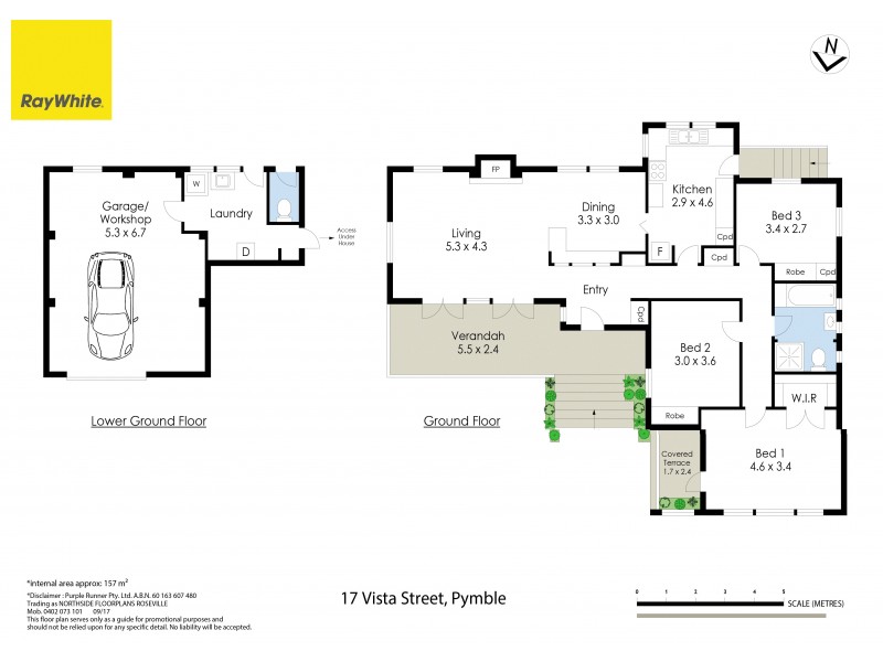 17 Vista Street, Pymble NSW 2073 Floorplan