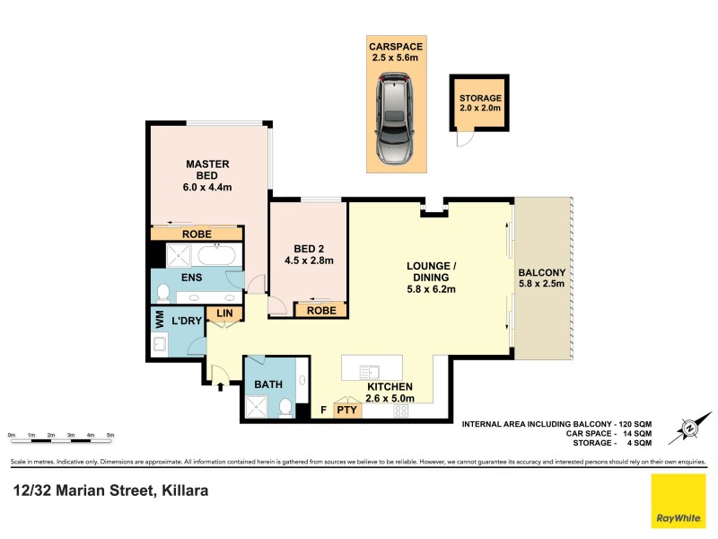 12/32 Marian Street, Killara NSW 2071 Floorplan