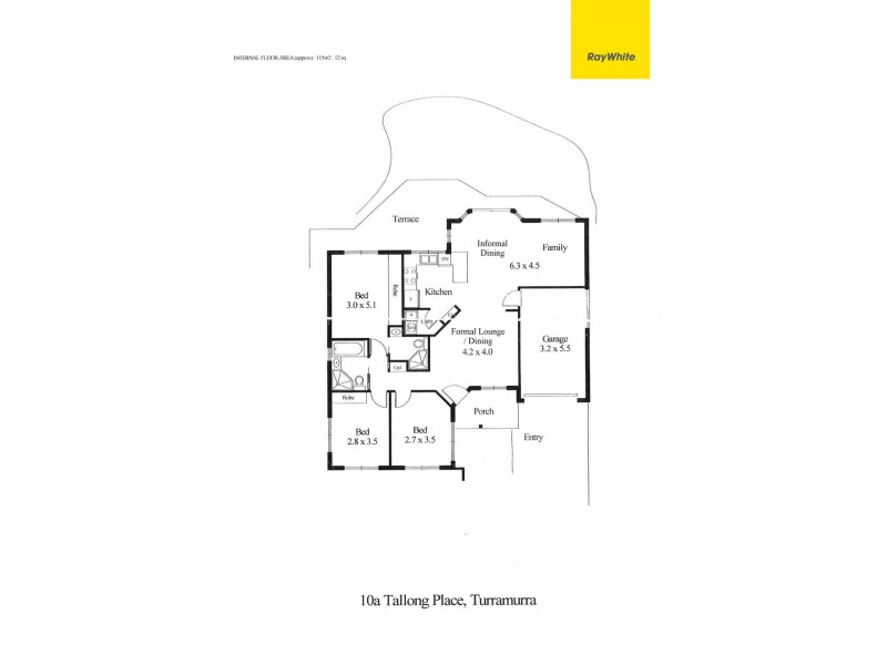 10a Tallong Place, Turramurra NSW 2074 Floorplan