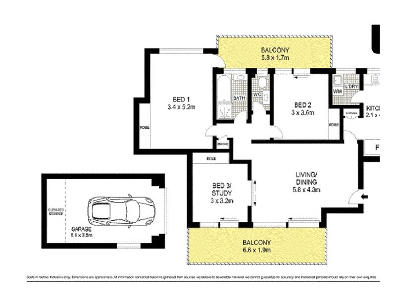 11/18 Marian St, Killara NSW 2071 Floorplan