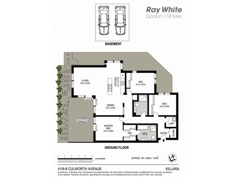 41/6-8 Culworth Ave, Killara NSW 2071 Floorplan