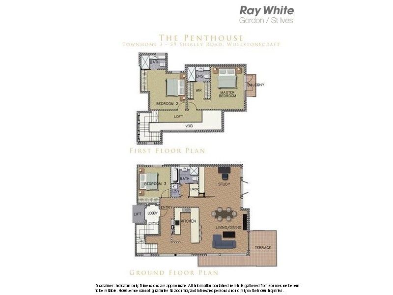 3/59 Shirley Road, Wollstonecraft NSW 2065 Floorplan