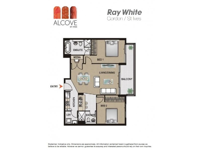 323/132-138 Killeaton Street, St Ives NSW 2075 Floorplan