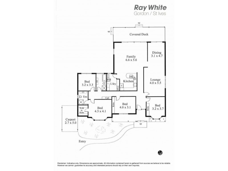 4 Hesperus Street, Pymble NSW 2073 Floorplan