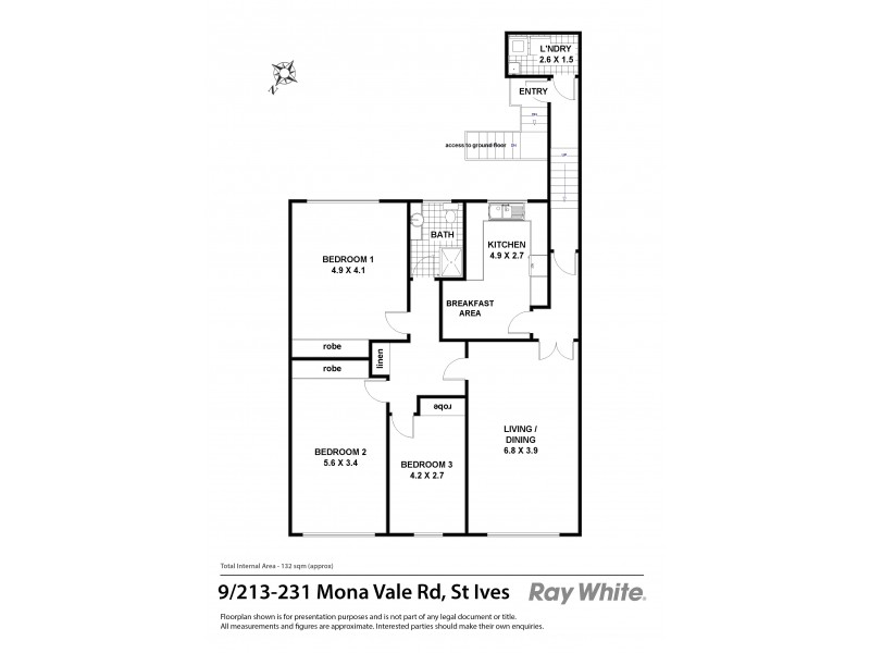 7 / 213 Mona Vale Road, St Ives NSW 2075 Floorplan