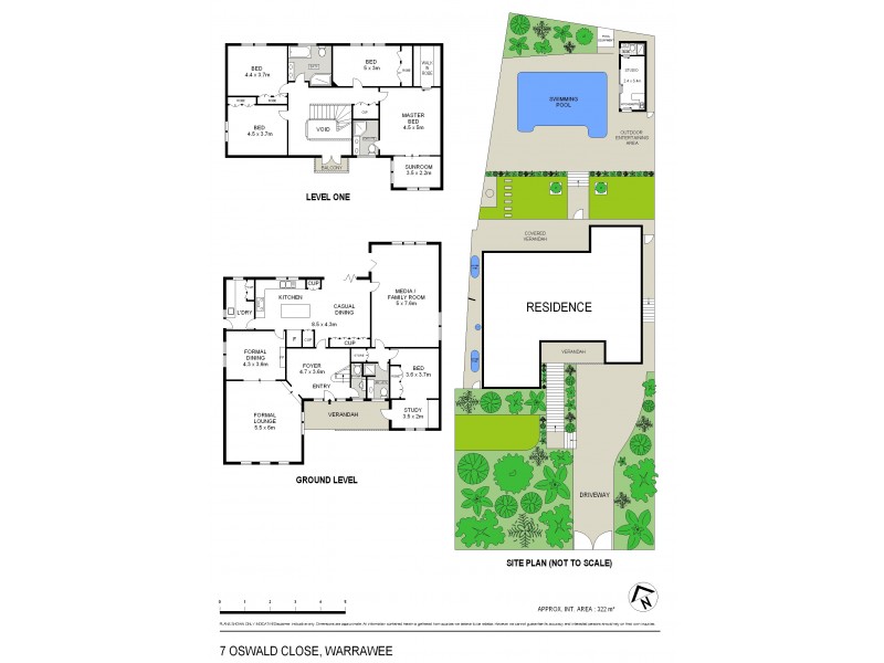 7 Oswald Close, Warrawee NSW 2074 Floorplan