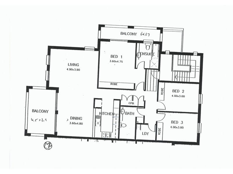6/6 Park Crescent, Pymble NSW 2073 Floorplan