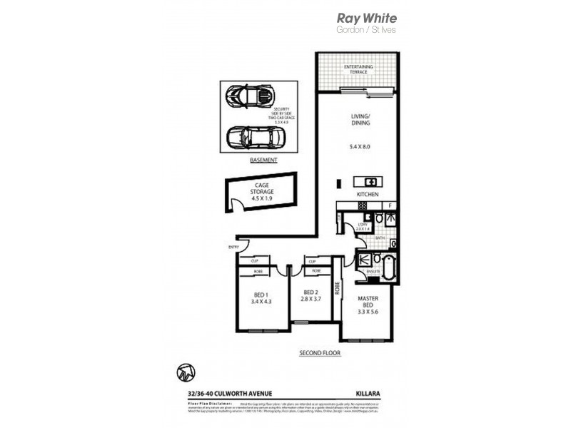 32 /36 Culworth Avenue, Killara NSW 2071 Floorplan