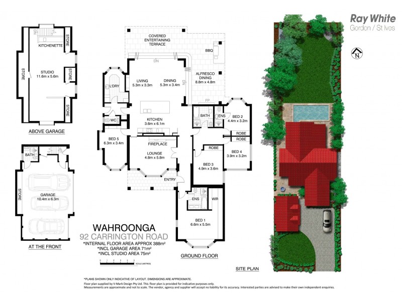 92 Carrington Rd, Wahroonga NSW 2076 Floorplan