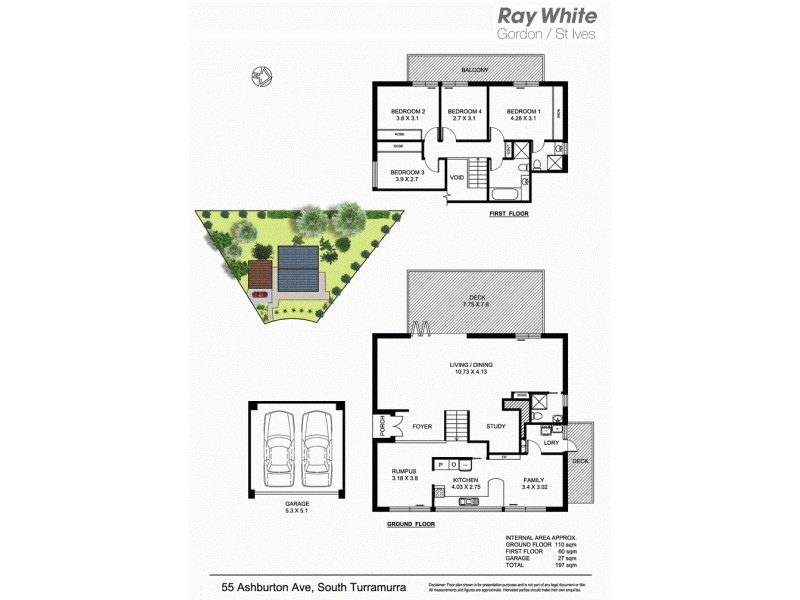 55 Ashburton Avenue, Turramurra NSW 2074 Floorplan