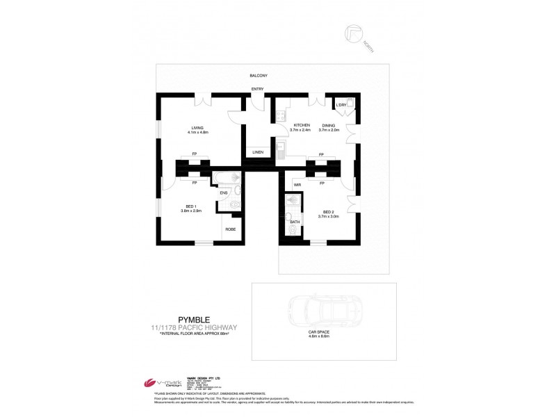 11/1178 Pacific Highway, Pymble NSW 2073 Floorplan