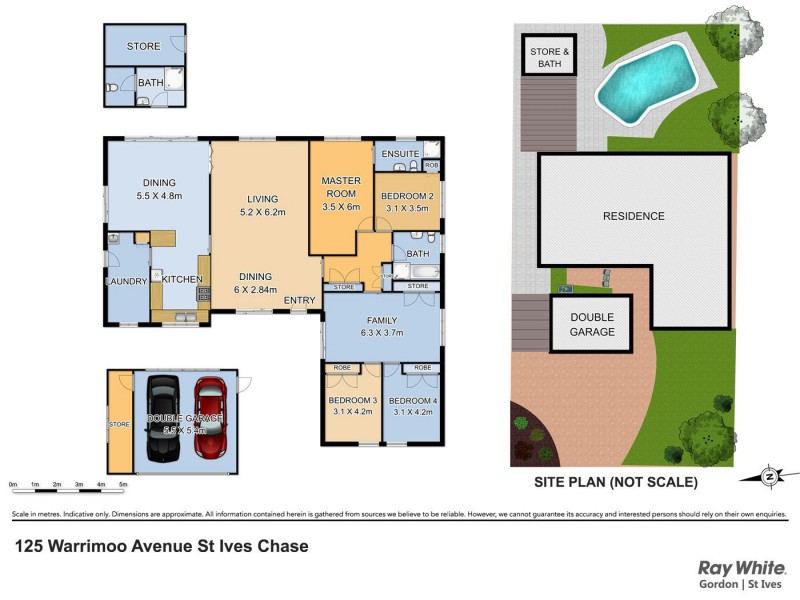 125 Warrimoo Avenue, St Ives NSW 2075 Floorplan