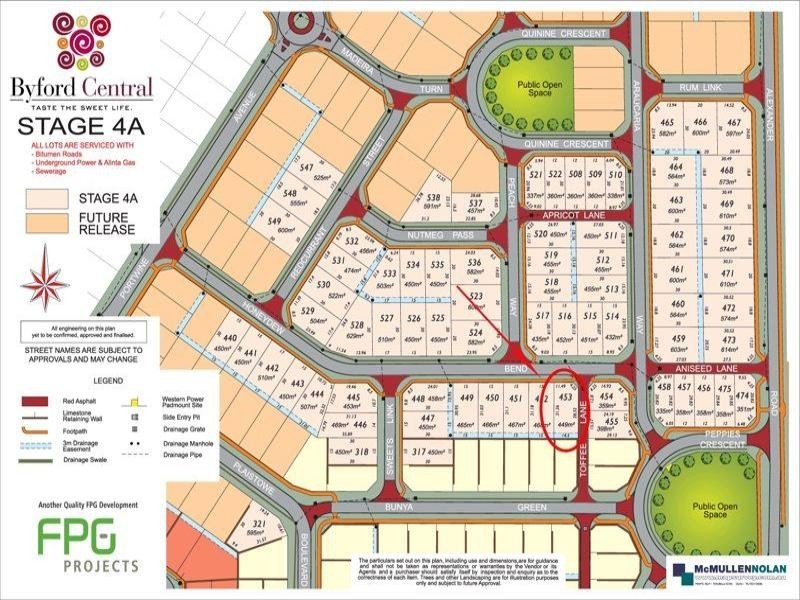 LOT 453 Honeydew Bend, Byford WA 6122