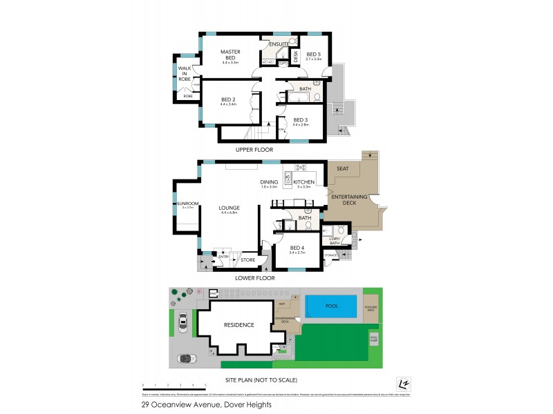 29 Oceanview Avenue, Dover Heights NSW 2030 Floorplan