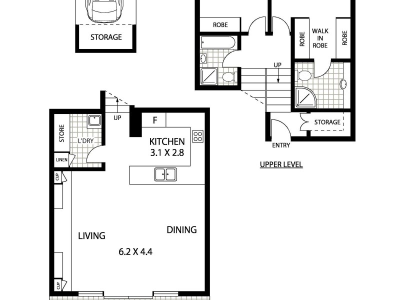 601G/780 Bourke Street, Redfern NSW 2016 Floorplan