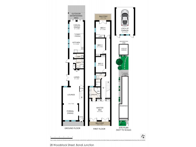 28 Woodstock Street, Bondi Junction NSW 2022 Floorplan