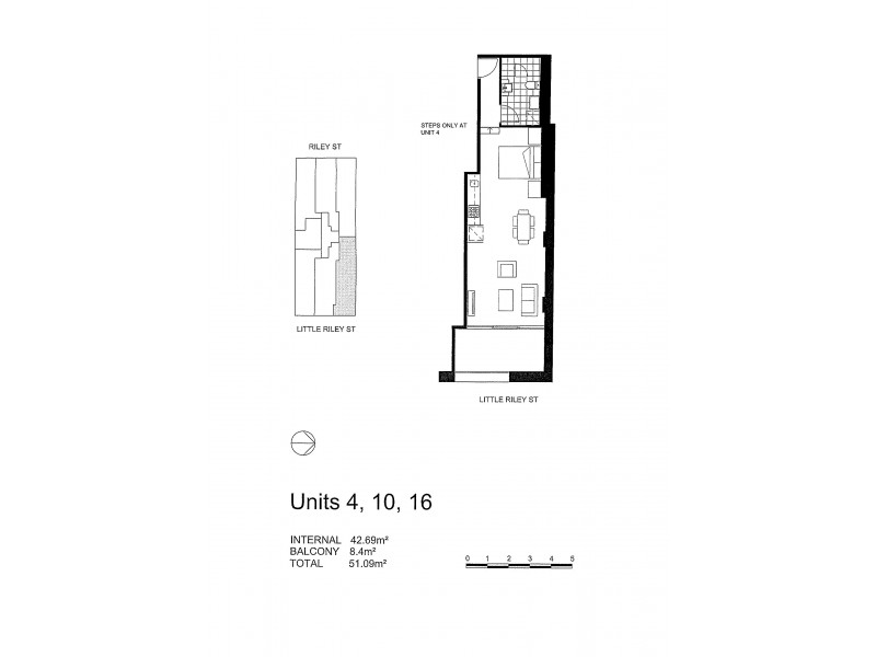 4/62-64 Riley Street, Darlinghurst NSW 2010 Floorplan