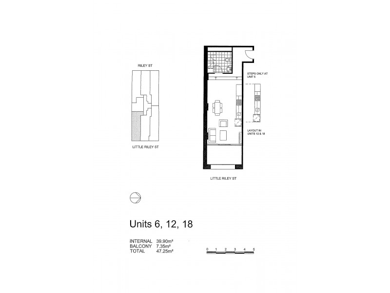 12/62-64 Riley Street, Darlinghurst NSW 2010 Floorplan