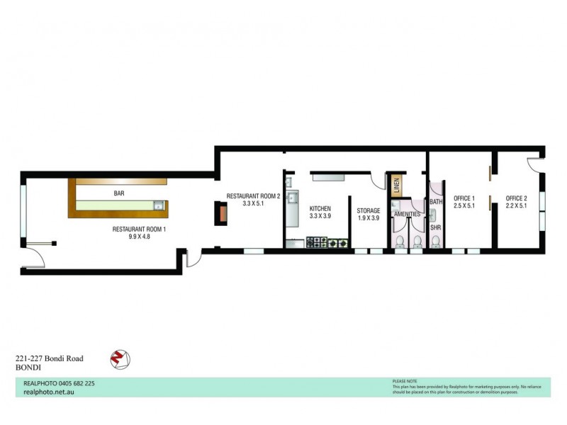 221-227 Bondi Road, Bondi NSW 2026 Floorplan