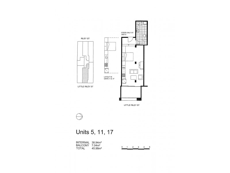 17/62-64 Riley Street, Darlinghurst NSW 2010 Floorplan